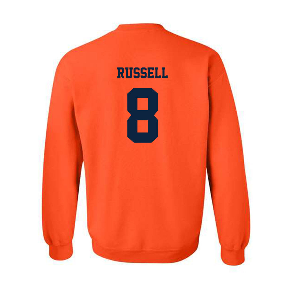 Syracuse - NCAA Football : Tyshawn Russell - Classic Shersey Crewneck Sweatshirt-1
