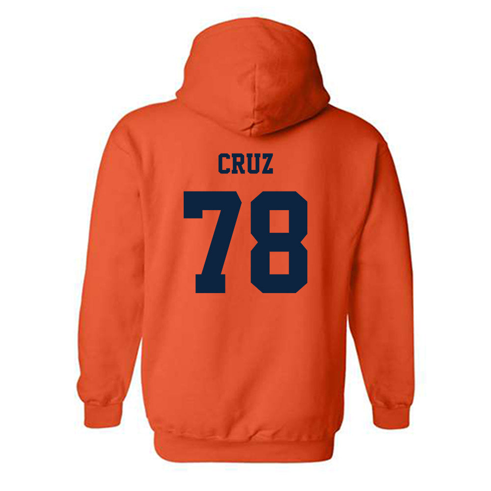 Syracuse - NCAA Football : Joe Cruz - Hooded Sweatshirt