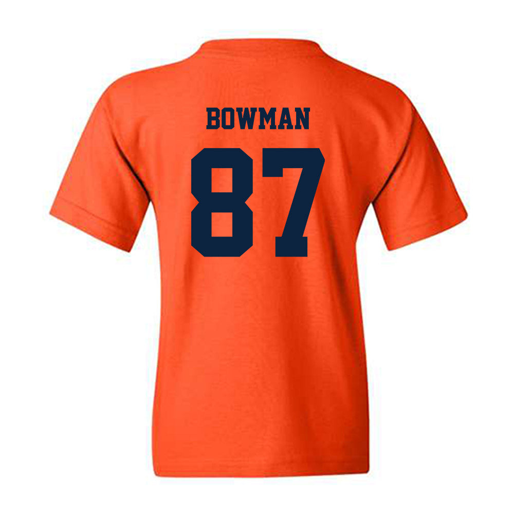 Syracuse - NCAA Football : Wyatt Bowman - Classic Shersey Youth T-Shirt-1