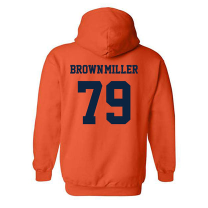 Syracuse - NCAA Football : Travis Brown-Miller - Classic Shersey Hooded Sweatshirt-1