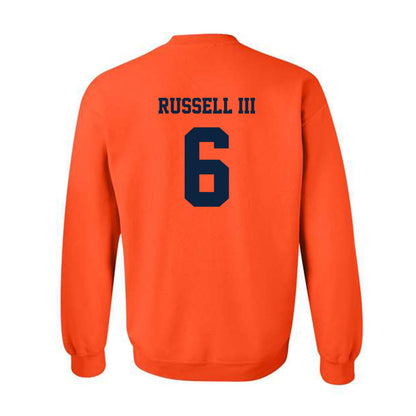 Syracuse - NCAA Men's Basketball : Calvin Russell III - Classic Shersey Crewneck Sweatshirt-1
