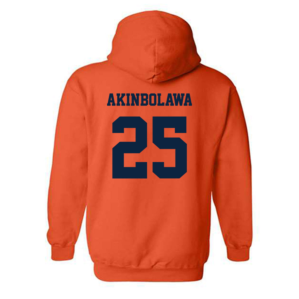 Syracuse - NCAA Women's Basketball : Oyindamola Akinbolawa - Classic Shersey Hooded Sweatshirt-1