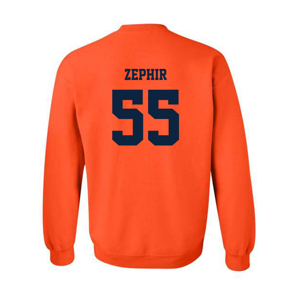 Syracuse - NCAA Men's Basketball : Bryce Zephir - Classic Shersey Crewneck Sweatshirt-1