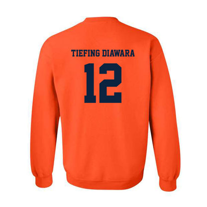 Syracuse - NCAA Men's Basketball : Mahamadoun Tiefing Diawara - Classic Shersey Crewneck Sweatshirt-1