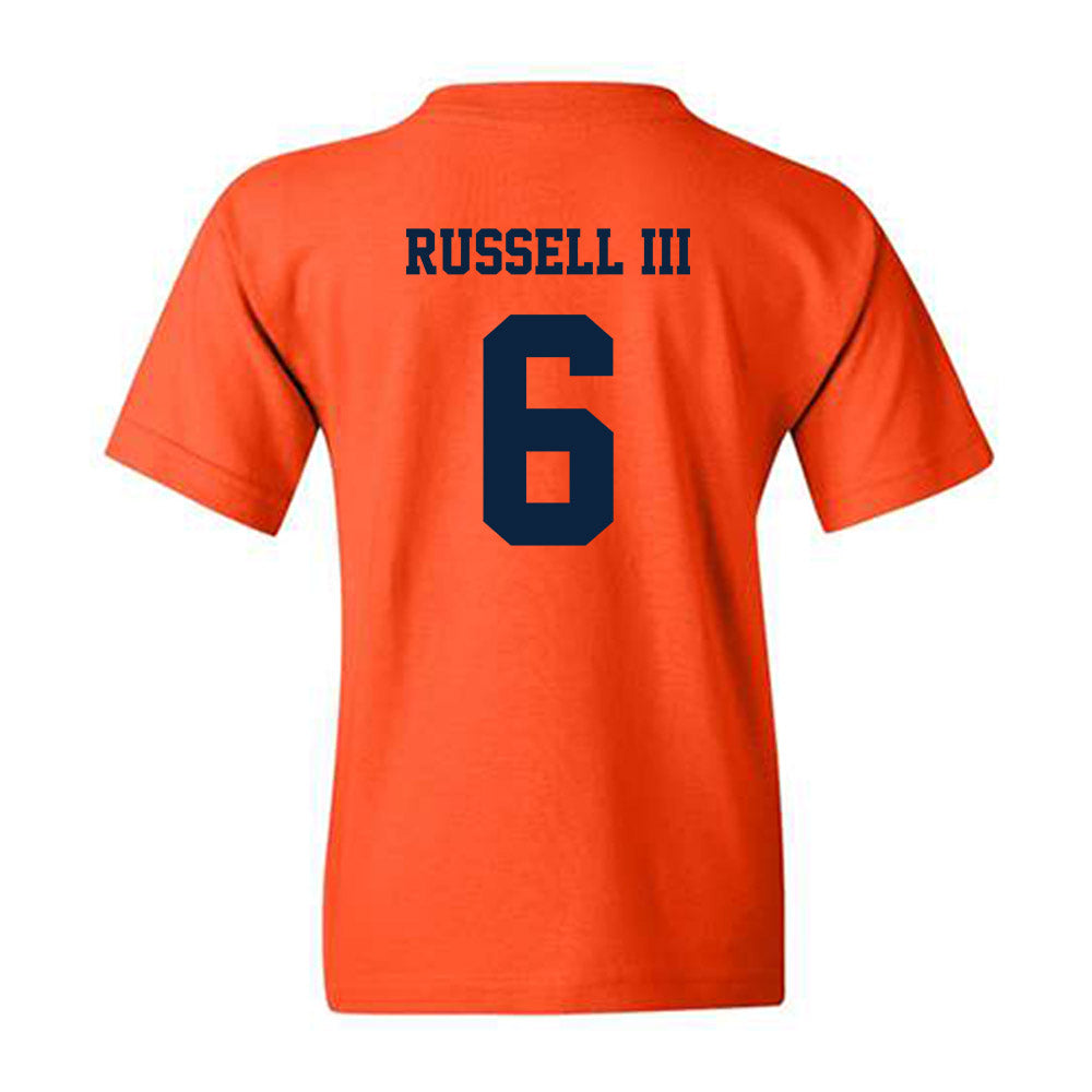 Syracuse - NCAA Men's Basketball : Calvin Russell III - Classic Shersey Youth T-Shirt-1