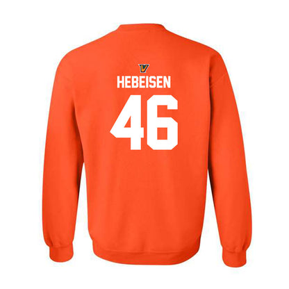 UTRGV - NCAA Football : Dax Hebeisen - Classic Shersey Crewneck Sweatshirt-1