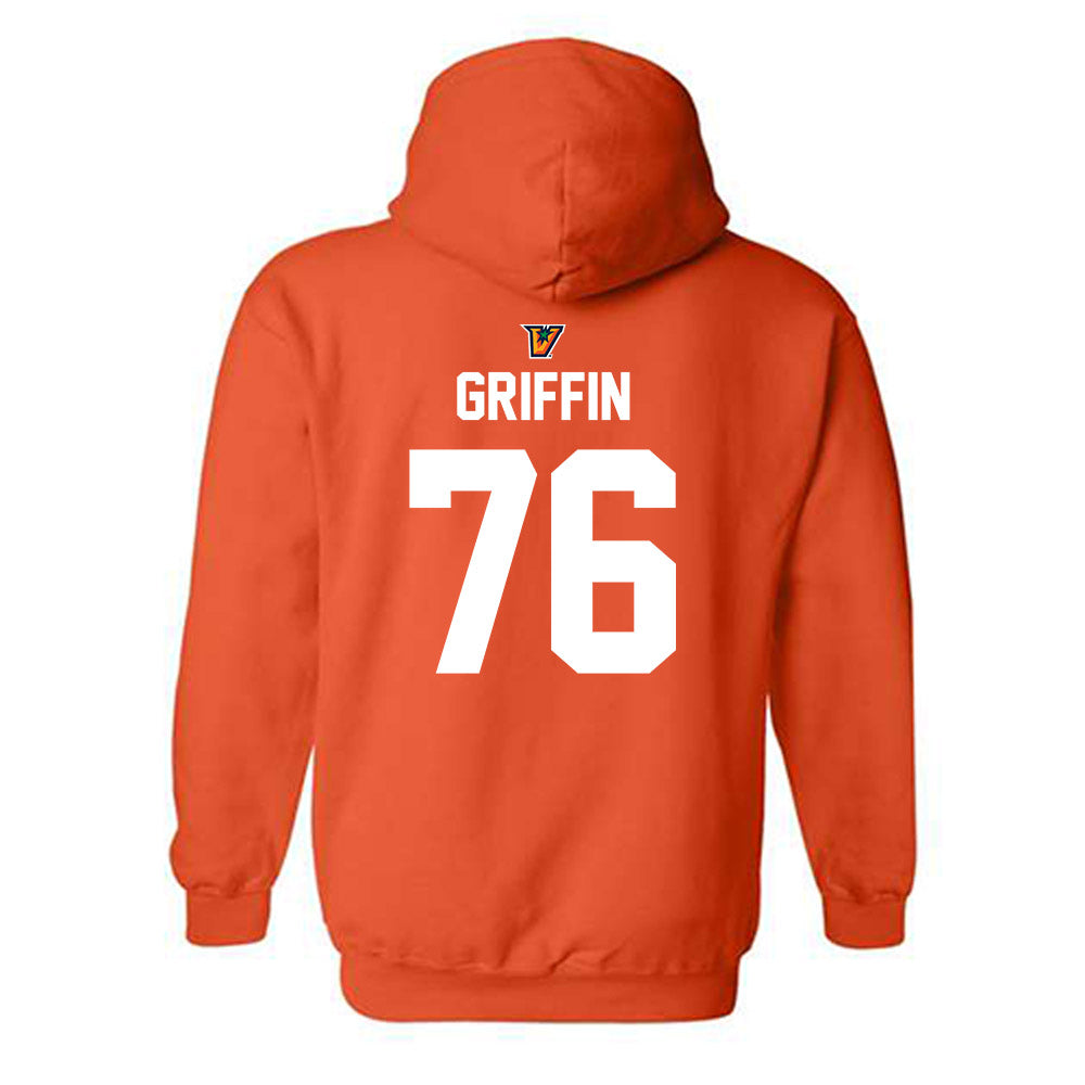 UTRGV - NCAA Football : Jaden Griffin - Classic Shersey Hooded Sweatshirt-1