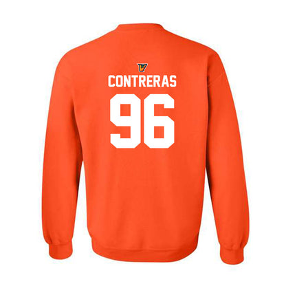 UTRGV - NCAA Football : JJ Contreras - Classic Shersey Crewneck Sweatshirt-1
