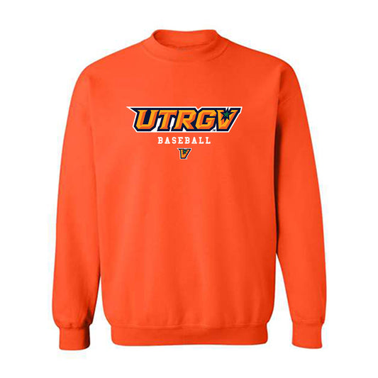 UTRGV - NCAA Baseball : Mason Engel - Classic Shersey Crewneck Sweatshirt-0