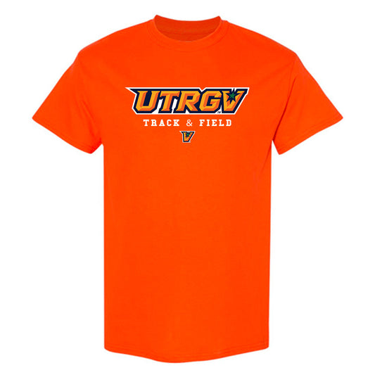 UTRGV - NCAA Women's Track & Field : DaNaucia Johnson - Classic Shersey T-Shirt-0