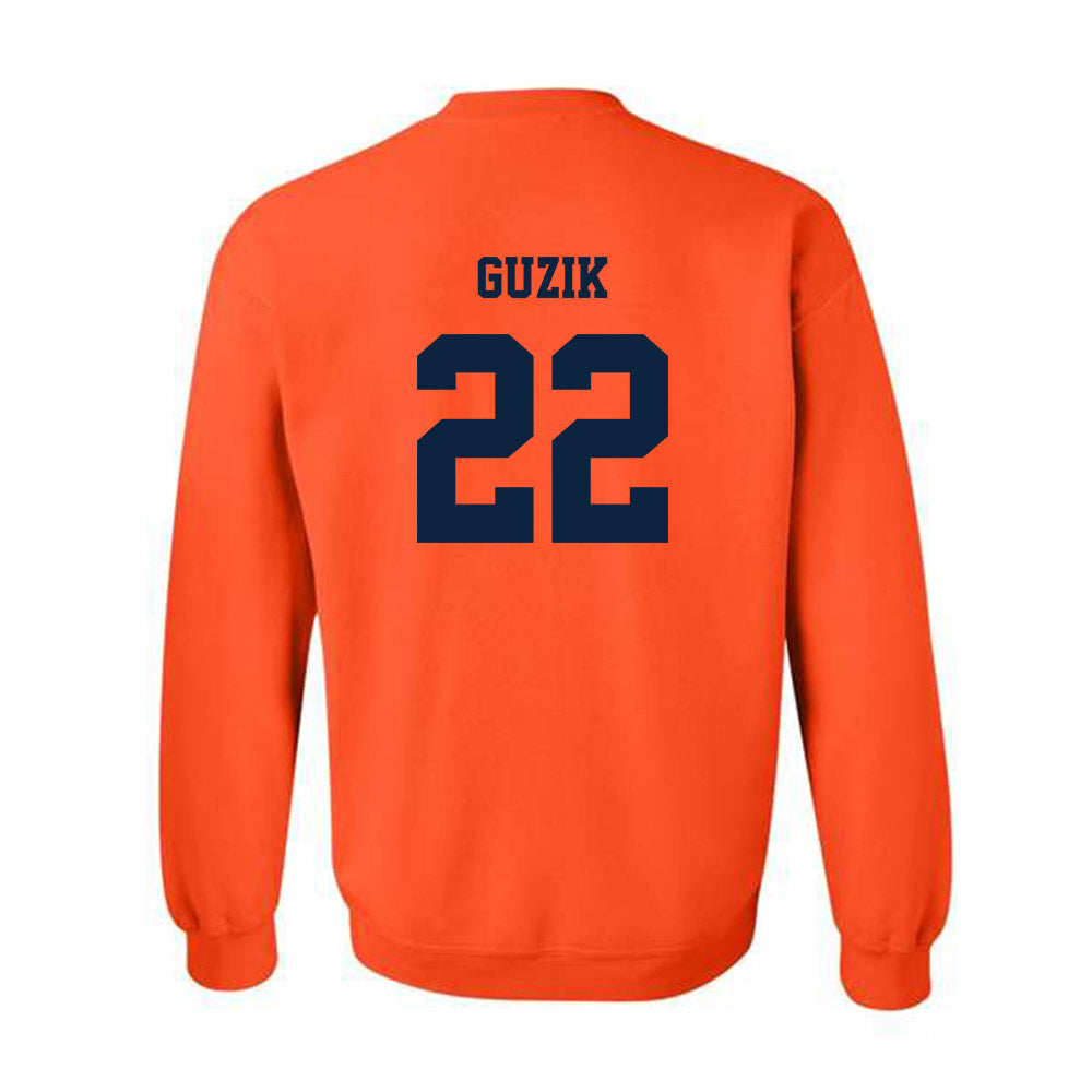 Syracuse - NCAA Women's Lacrosse : Molly Guzik - Classic Shersey Crewneck Sweatshirt-1