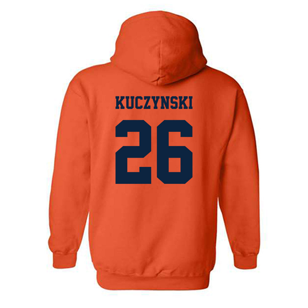 Syracuse - NCAA Men's Lacrosse : Charles Kuczynski - Classic Shersey Hooded Sweatshirt-1