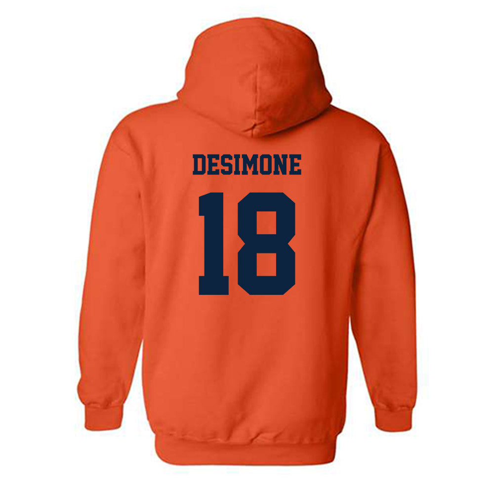 Syracuse - NCAA Women's Lacrosse : Carlie Desimone - Classic Shersey Hooded Sweatshirt-1
