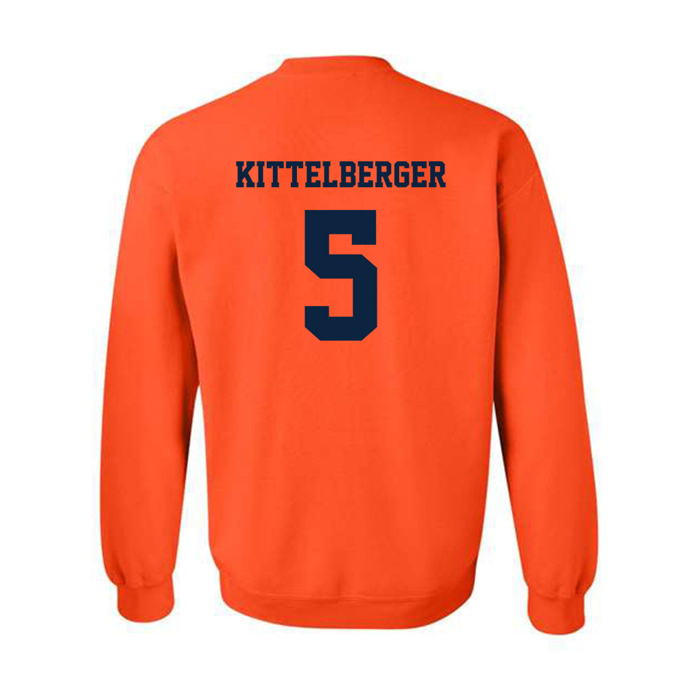Syracuse - NCAA Men's Lacrosse : Jayden Kittelberger - Classic Shersey Crewneck Sweatshirt-1