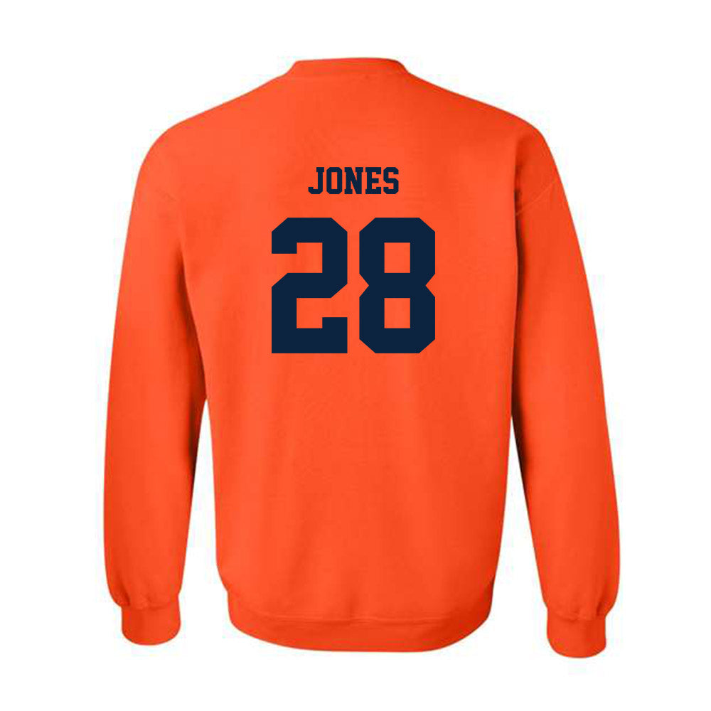 Syracuse - NCAA Women's Lacrosse : Harper Jones - Classic Shersey Crewneck Sweatshirt-1