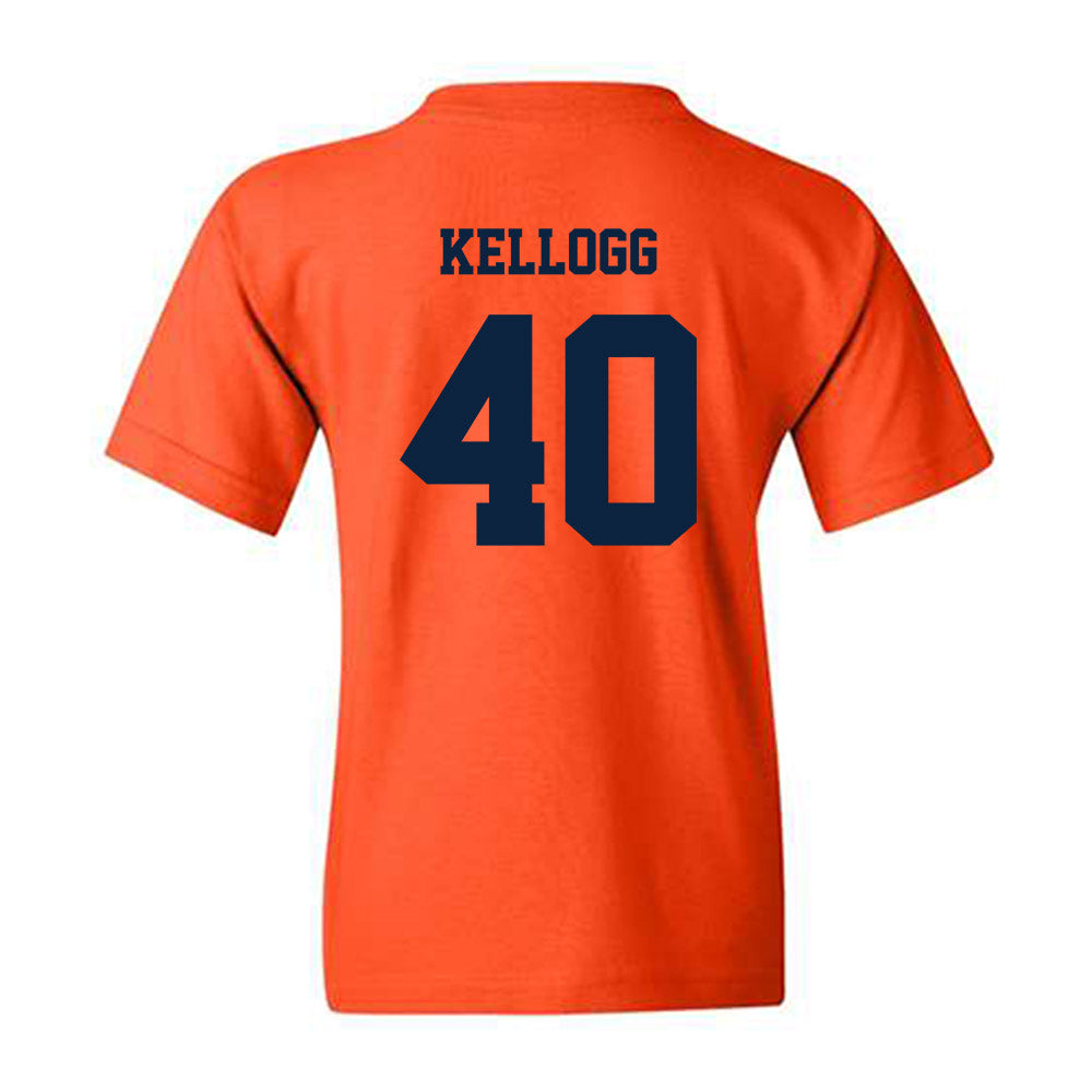 Syracuse - NCAA Men's Lacrosse : Tucker Kellogg - Classic Shersey Youth T-Shirt-1