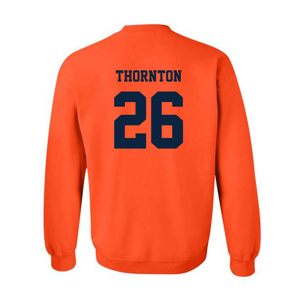 Syracuse - NCAA Women's Lacrosse : Courtney Thornton - Classic Shersey Crewneck Sweatshirt-1