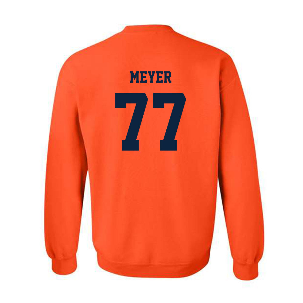 Syracuse - NCAA Men's Lacrosse : Jameson Meyer - Classic Shersey Crewneck Sweatshirt-1