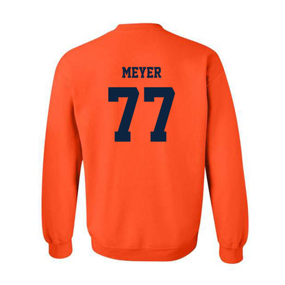 Syracuse - NCAA Men's Lacrosse : Jameson Meyer - Classic Shersey Crewneck Sweatshirt-1