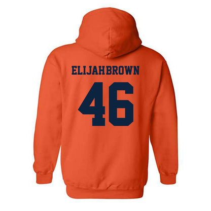 Syracuse - NCAA Men's Lacrosse : Gregory Elijah-Brown - Classic Shersey Hooded Sweatshirt-1
