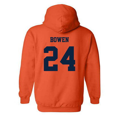 Syracuse - NCAA Men's Lacrosse : Dante Bowen - Classic Shersey Hooded Sweatshirt-1