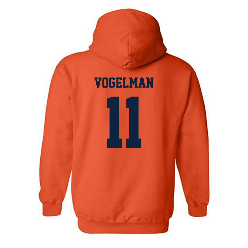Syracuse - NCAA Women's Lacrosse : Alexa Vogelman - Classic Shersey Hooded Sweatshirt-1
