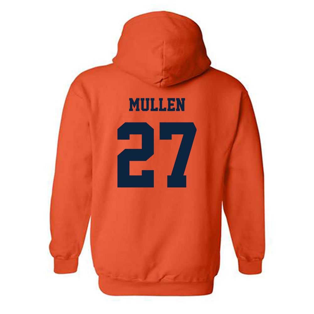 Syracuse - NCAA Men's Lacrosse : John Mullen - Classic Shersey Hooded Sweatshirt-1