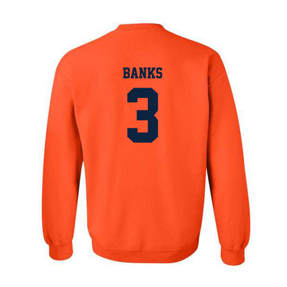 Syracuse - NCAA Women's Lacrosse : Ryann Banks - Classic Shersey Crewneck Sweatshirt-1