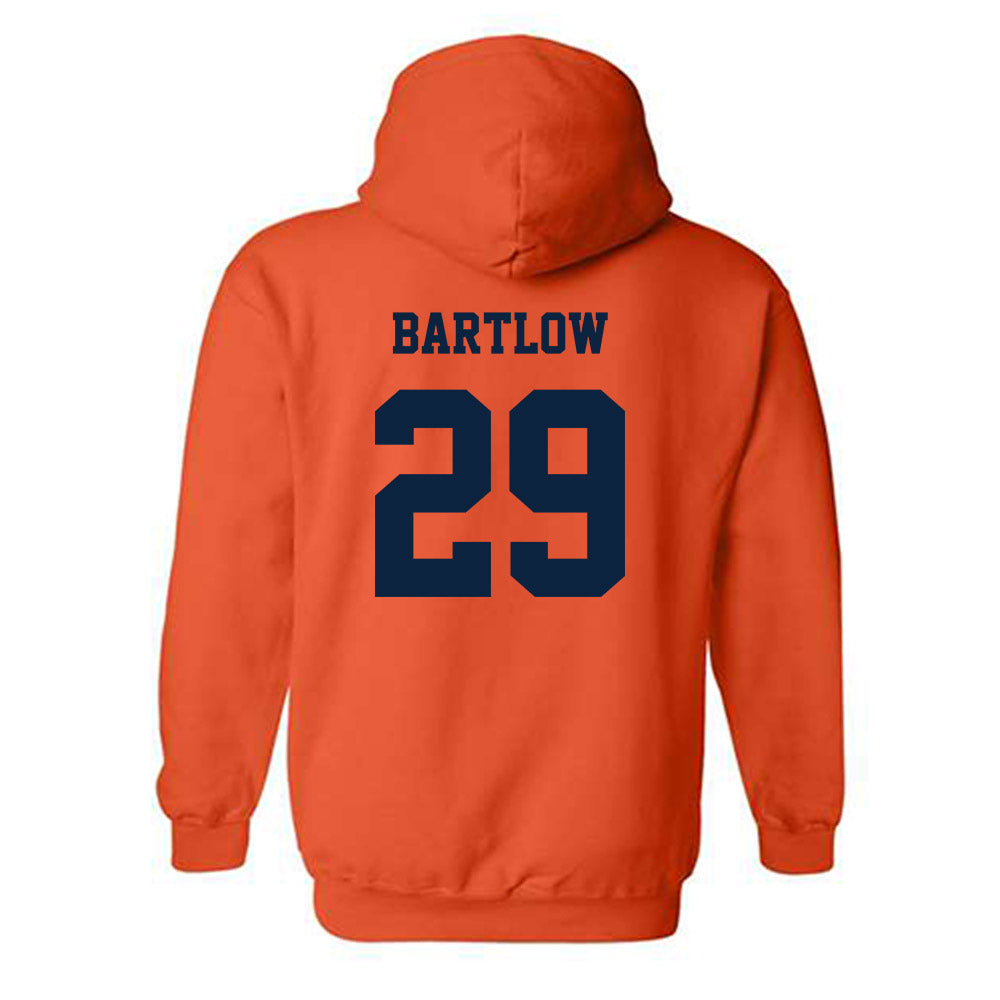 Syracuse - NCAA Men's Lacrosse : Lucas Bartlow - Classic Shersey Hooded Sweatshirt-1