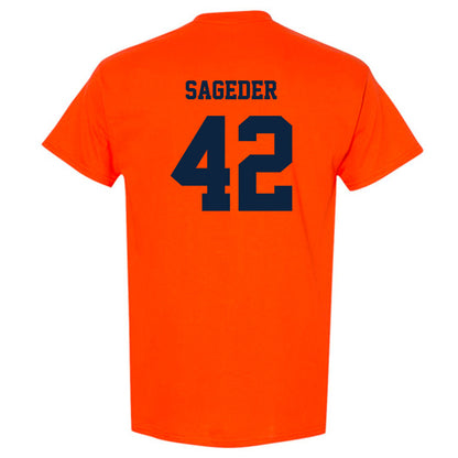 Syracuse - NCAA Men's Lacrosse : Dylan Sageder - Classic Shersey T-Shirt-1