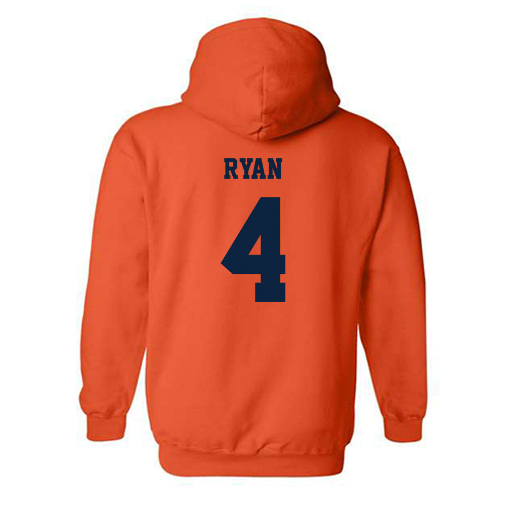 Syracuse - NCAA Men's Lacrosse : Cam Ryan - Classic Shersey Hooded Sweatshirt-1