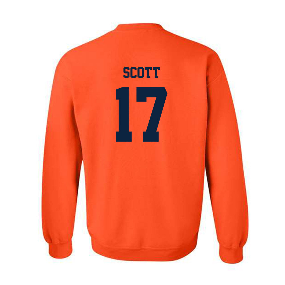 Syracuse - NCAA Men's Lacrosse : Donny Scott - Classic Shersey Crewneck Sweatshirt-1