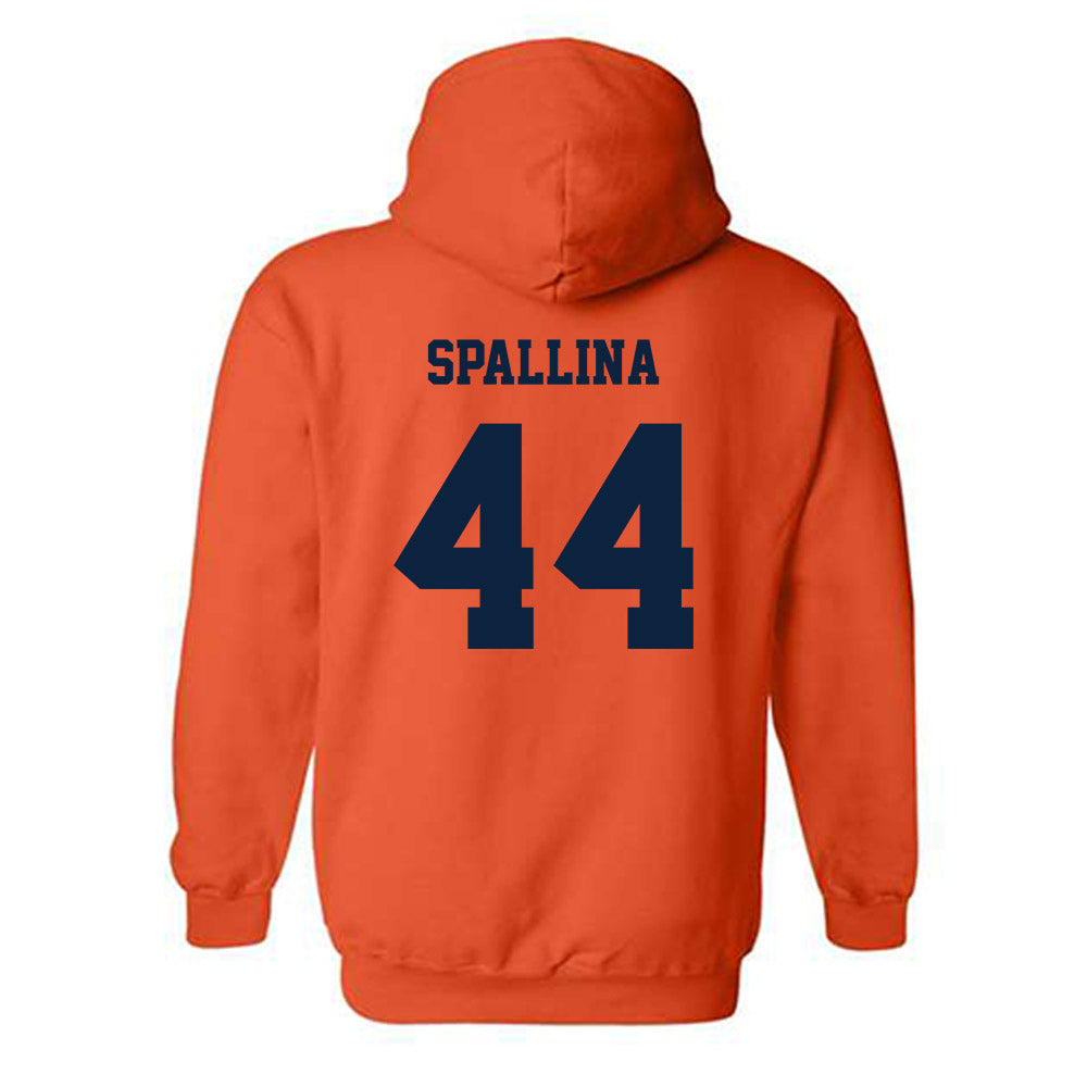 Syracuse - NCAA Men's Lacrosse : Brett Spallina - Classic Shersey Hooded Sweatshirt-1