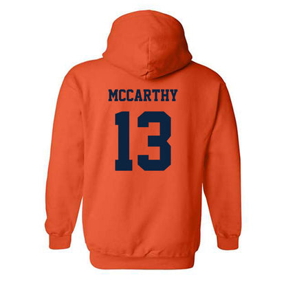 Syracuse - NCAA Men's Lacrosse : Tyler McCarthy - Classic Shersey Hooded Sweatshirt-1