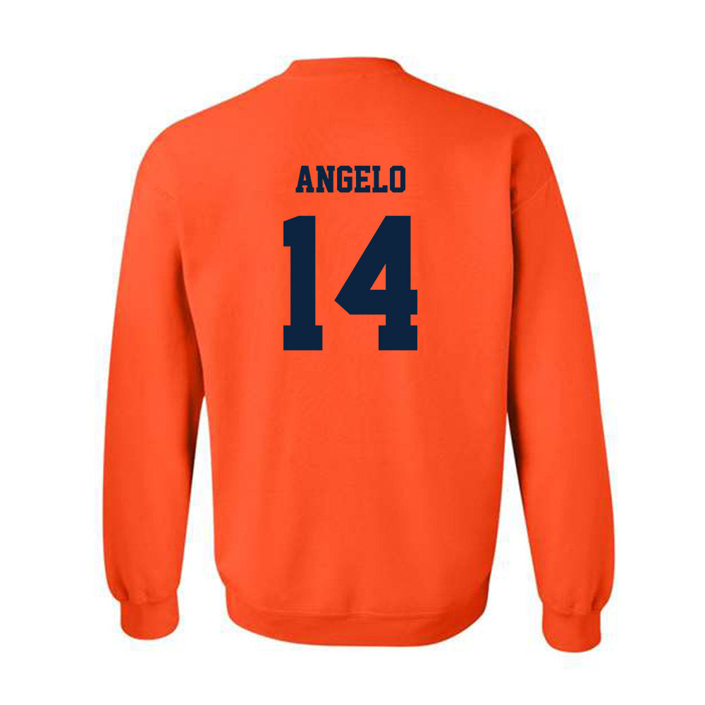 Syracuse - NCAA Men's Lacrosse : Drew Angelo - Classic Shersey Crewneck Sweatshirt-1