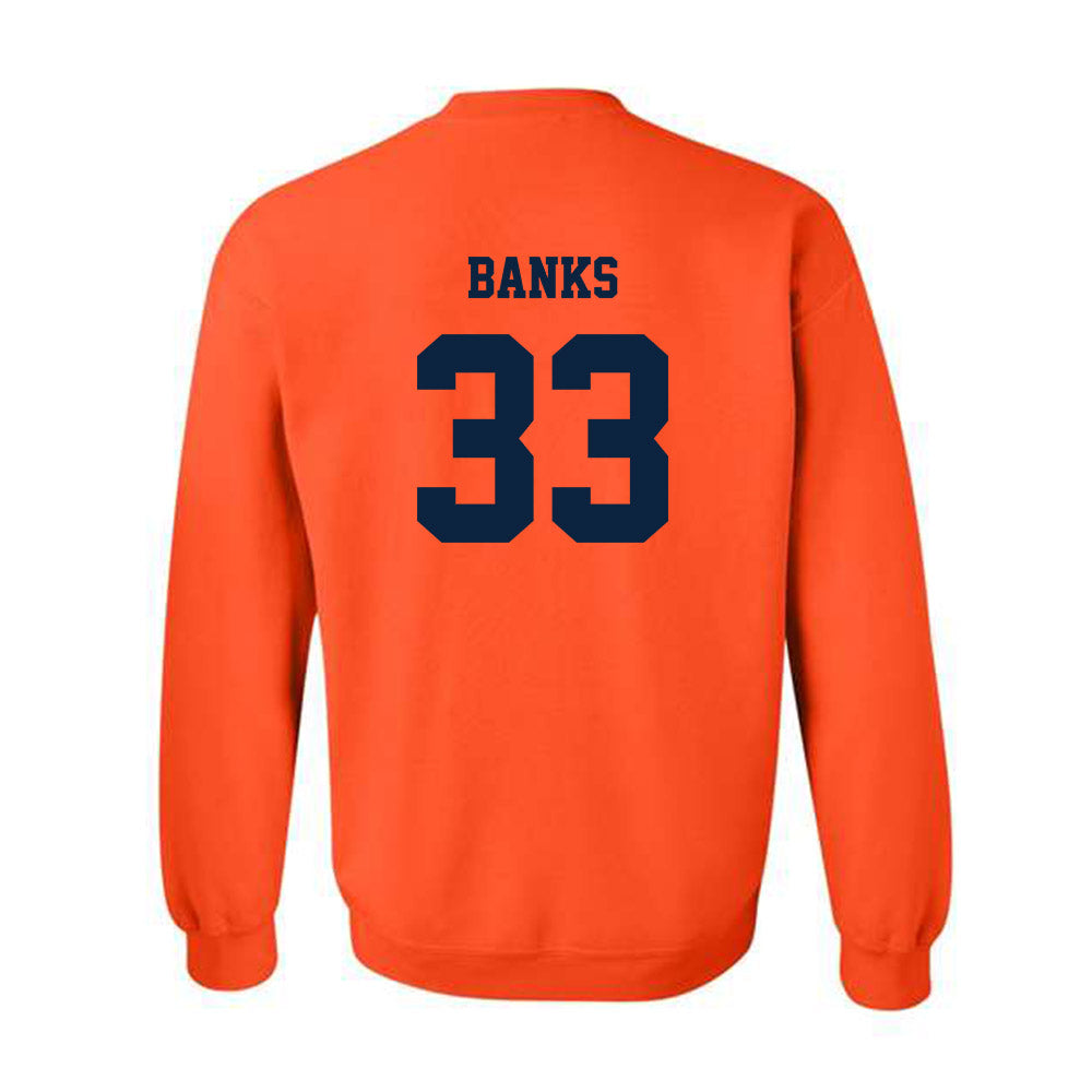 Syracuse - NCAA Men's Lacrosse : Liam Banks - Classic Shersey Crewneck Sweatshirt-1