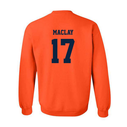 Syracuse - NCAA Women's Lacrosse : Courtney Maclay - Classic Shersey Crewneck Sweatshirt-1