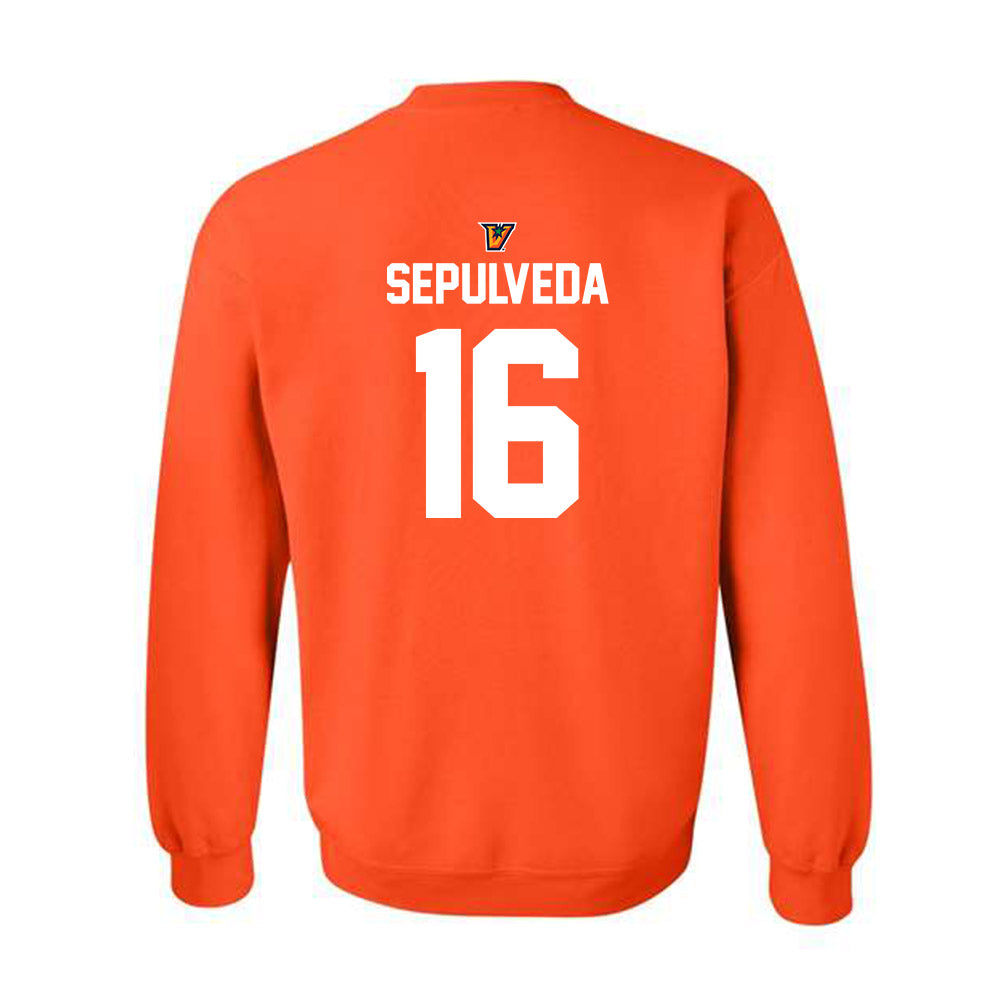 UTRGV - NCAA Baseball : Stephen Sepulveda - Classic Shersey Crewneck Sweatshirt-1