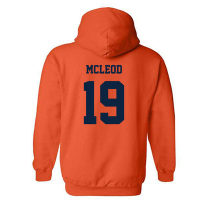Syracuse - NCAA Women's Ice Hockey : Rylee McLeod - Classic Shersey Hooded Sweatshirt-1