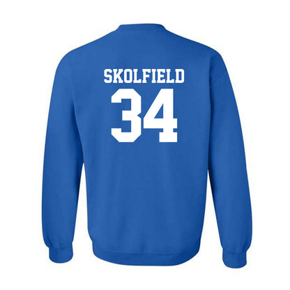 Texas Arlington - NCAA Baseball : Dylan Skolfield - Classic Shersey Crewneck Sweatshirt-1