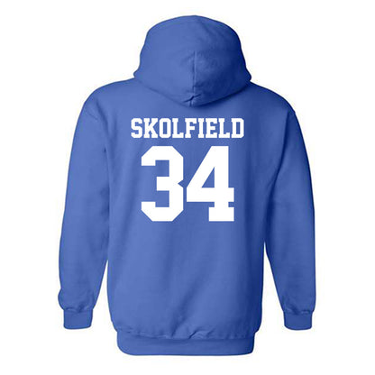 Texas Arlington - NCAA Baseball : Dylan Skolfield - Classic Shersey Hooded Sweatshirt-1