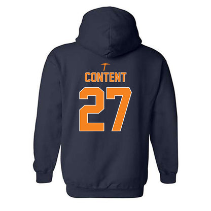 UTEP - NCAA Football : Justin Content - Classic Shersey Hooded Sweatshirt-1