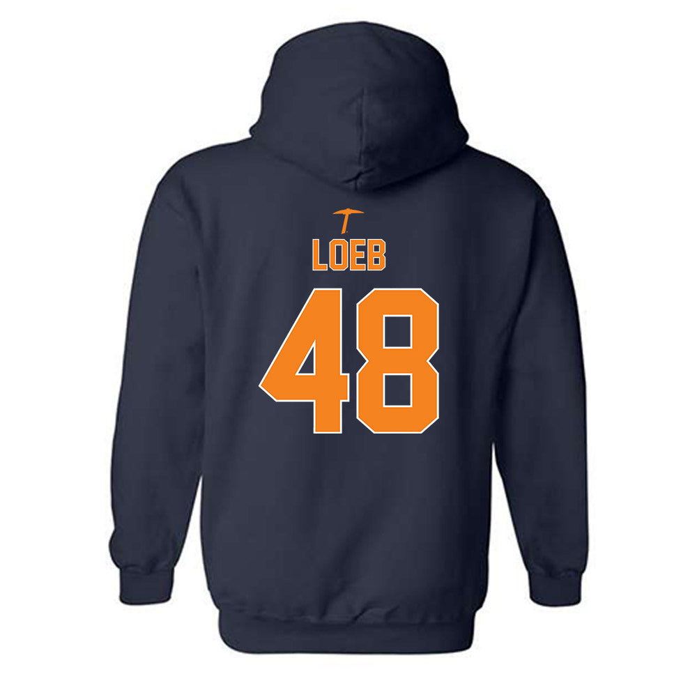 UTEP - NCAA Football : Carson Loeb - Classic Shersey Hooded Sweatshirt-1