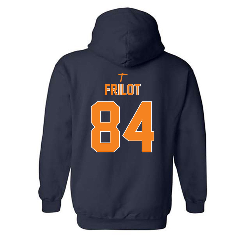 UTEP - NCAA Football : Jamal Frilot - Classic Shersey Hooded Sweatshirt-1