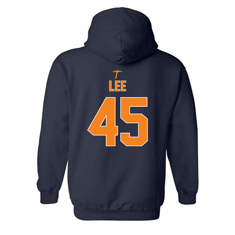 UTEP - NCAA Football : Justin Lee - Classic Shersey Hooded Sweatshirt-1