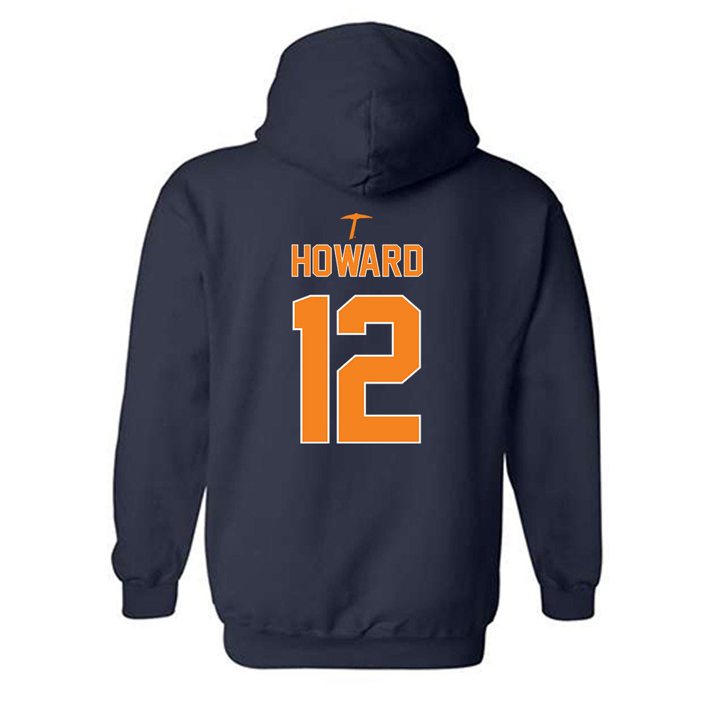 UTEP - NCAA Football : Donavan Howard - Classic Shersey Hooded Sweatshirt-1