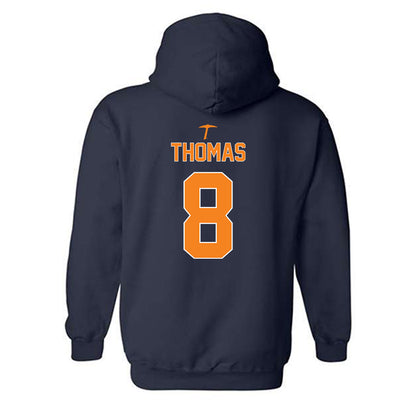 UTEP - NCAA Football : Kam Thomas - Classic Shersey Hooded Sweatshirt-1