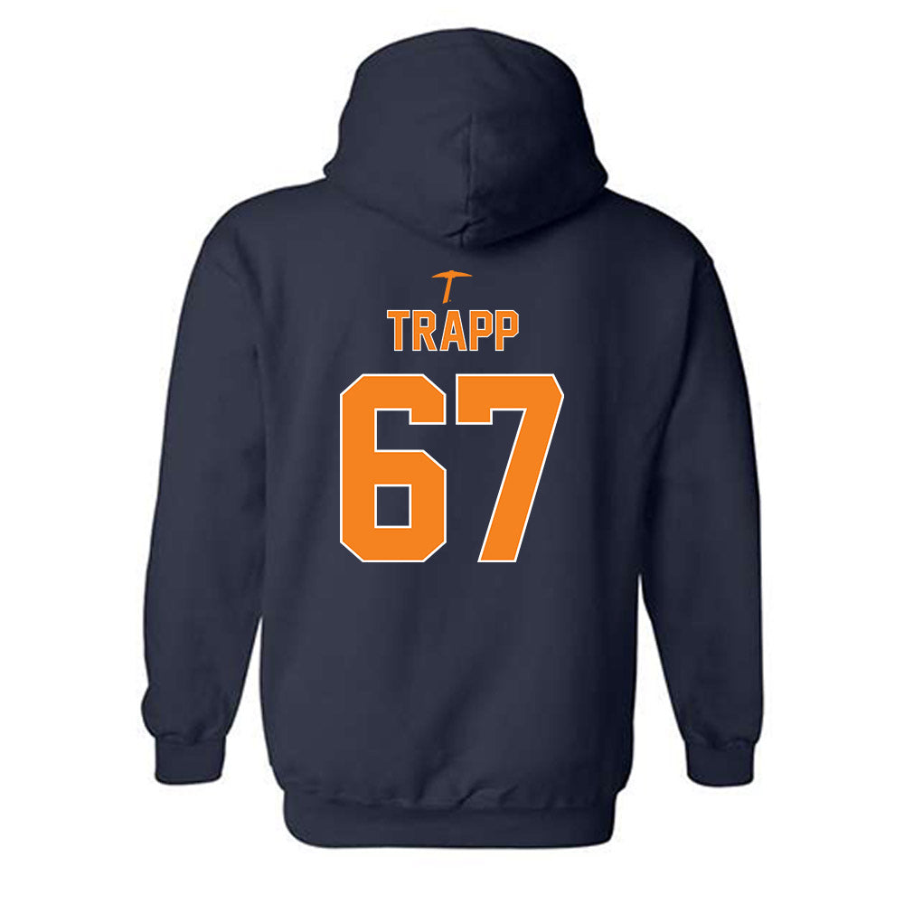 UTEP - NCAA Football : Jayden Trapp - Classic Shersey Hooded Sweatshirt-1