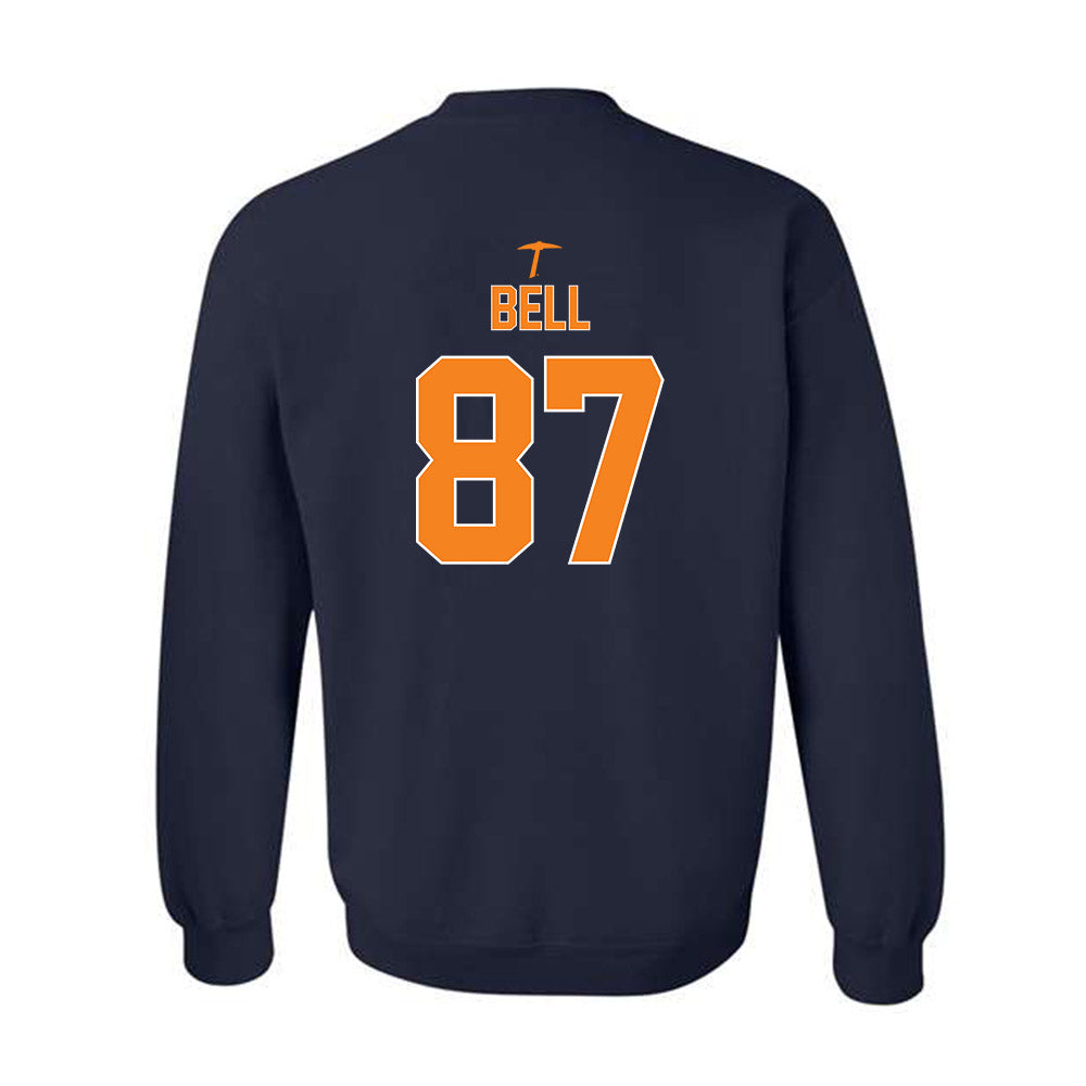 UTEP - NCAA Football : Chance Bell - Classic Shersey Crewneck Sweatshirt-1