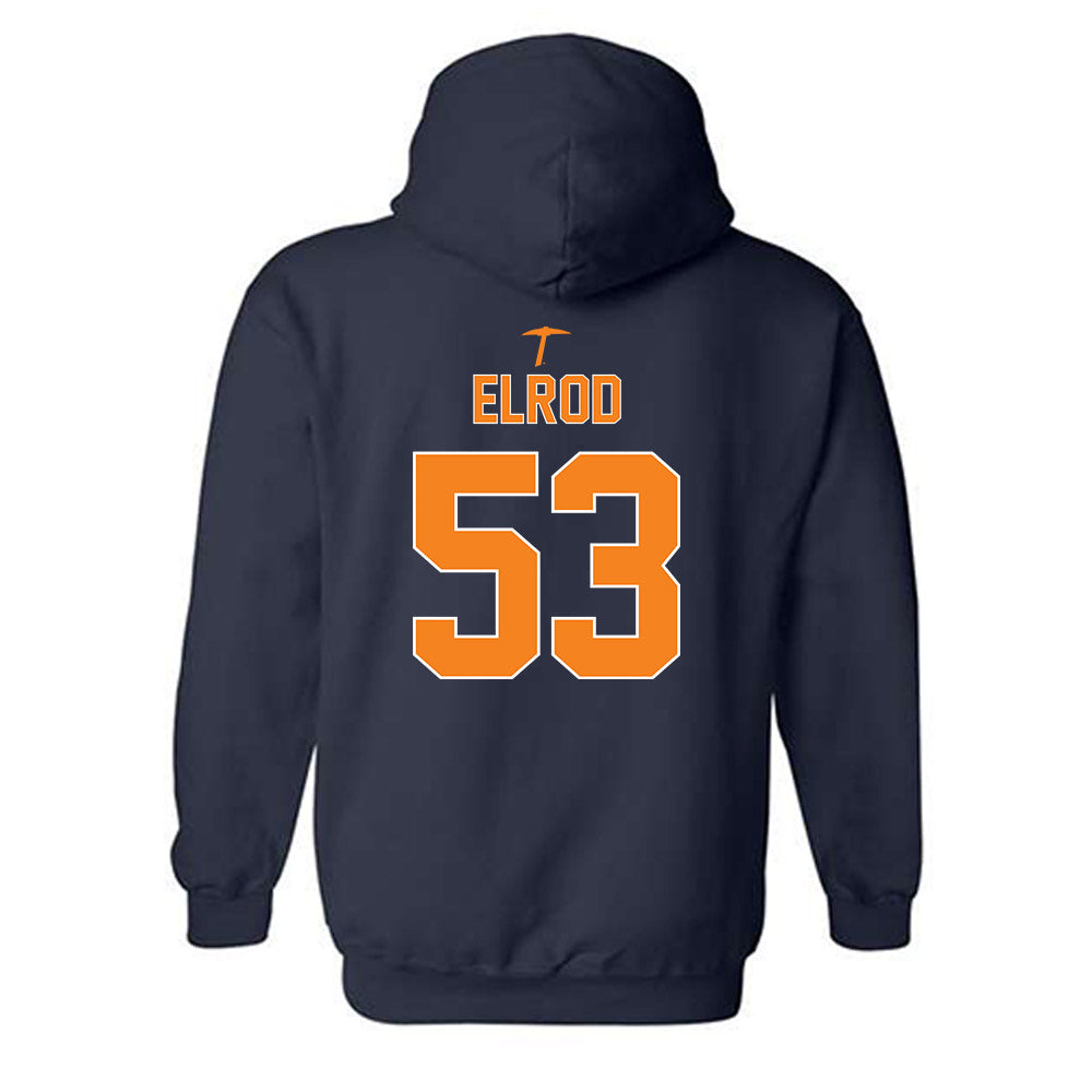 UTEP - NCAA Football : Chase Elrod - Classic Shersey Hooded Sweatshirt-1